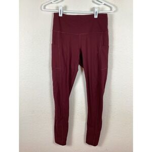 Luga Womens Size M Medium Leggings Yoga Sweatpants Stretch Solid Excellent